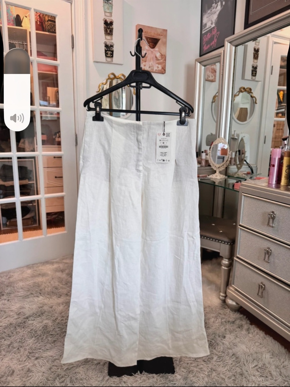 Zara Line Blend wide leg pants